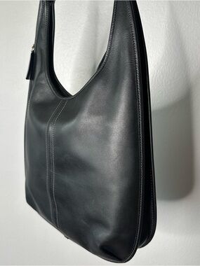 Coach Ergo 33 Shoulder Bag | C2264 | Black Glovetanned Leather and Brass
